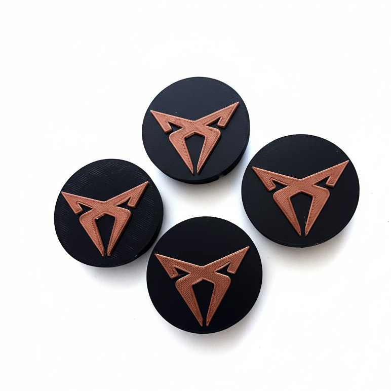 Tapabujes Con Logo Cupra 56mm