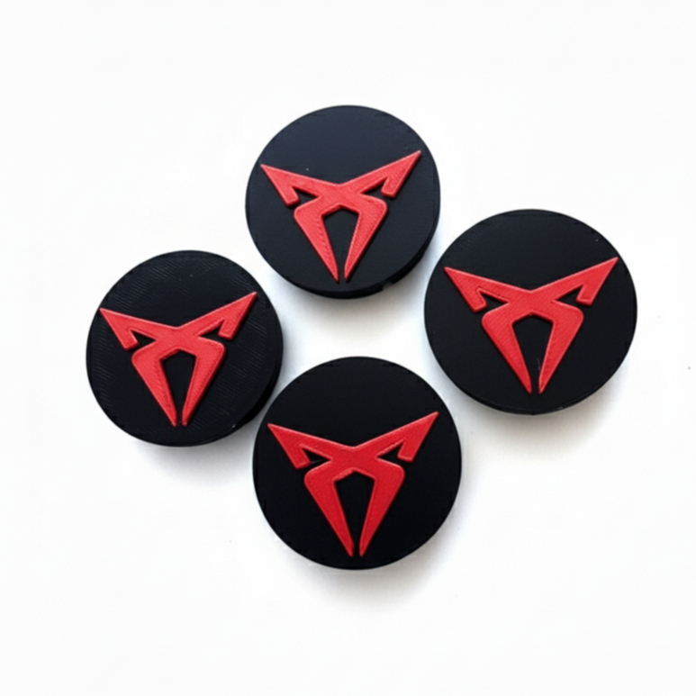 Tapabujes Con Logo Cupra 56mm